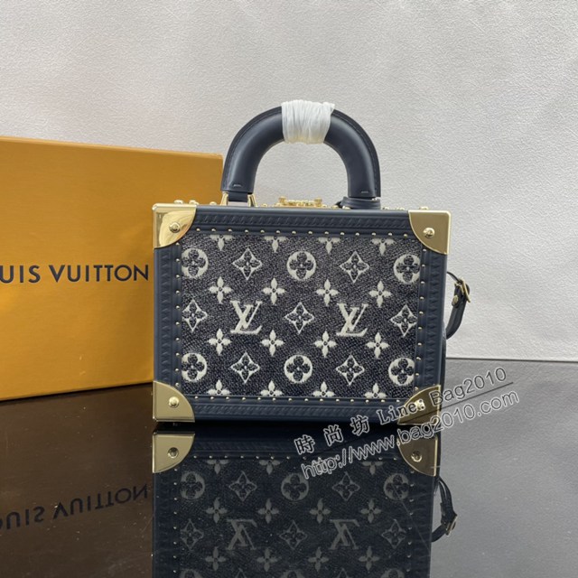 Lv路易威登2023專櫃新款Petite Valise硬質手袋 LV手提肩背包 M10201 ydh5170